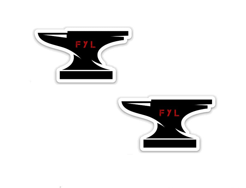 Anvil 'FYL' Stickers (2 Pack) – The Standard